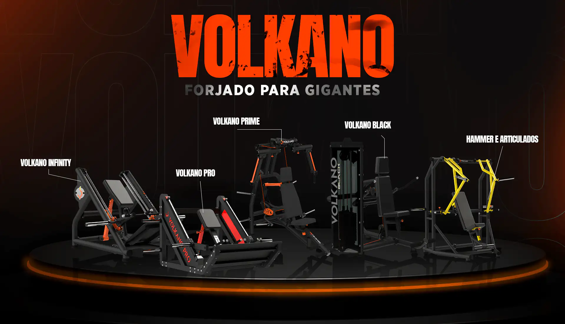 Banner principal da Volkano